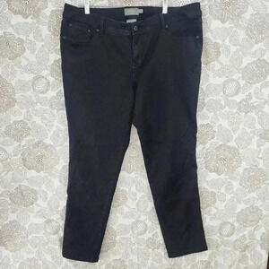 Torrid Sateen Stretch Black Skinny Pants Women's 20T